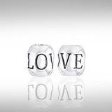 Round Love Silver Bead TBD019 - Jewelry