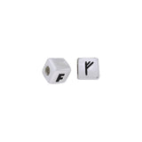 F Rune Bead TBD057 - Jewelry