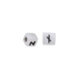 N Rune Bead TBD065 - Jewelry