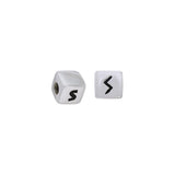 S Rune Bead TBD070 - Jewelry