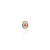 Round Filligree Bead with Enamel Accents TBD093 - Jewelry