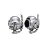 Memorable experience under the sea ~ Sterling Silver Dive Mask Bead TBD137 - Jewelry