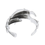 Dolphins Sterling Silver Cuff Bracelet TBG047 - Jewelry