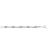 Celtic Knots Silver Bracelet TBG097