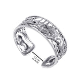 Loyalty in wolf’s pack ~ Sterling Silver Jewelry Bracelet TBG290 - Jewelry