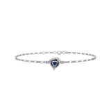 Dolphin Love Silver Anklet TBG387 - Jewelry