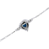 Dolphin Love Silver Anklet TBG387 - Jewelry