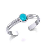 Silver Gemstone Cuff Bracelet TBG416