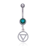 AA Recovery Navel Ring TBJ018 - Jewelry