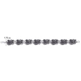 Dragon Link Silver Bracelet TBL077 - Jewelry