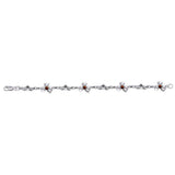 Celtic Irish Claddagh Link Bracelet TBL085
