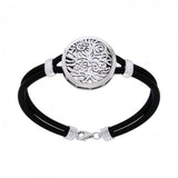 Natures Finest ~ Tree of Life Leather Cord Bracelet TBL197 - Jewelry