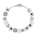 Libra Astrology Bead Bracelet TBL335