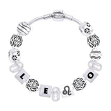Leo Astrology Bead Bracelet TBL336 - Jewelry
