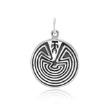 Labyrinth Silver Charm TC0580