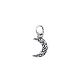 Celtic Spiral Crescent Moon TC1084 - Jewelry