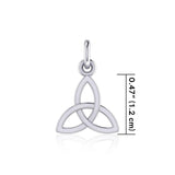 Celtic Triquetra Knot Silver Charm TC125 - Jewelry