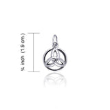 Triquetra Silver Charm TCM011 - Jewelry