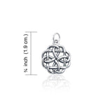 Celtic Knotwork Silver Charm TCM025 - Jewelry