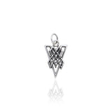 Celtic Knotwork Silver Charm TCM028