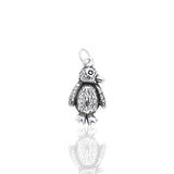 Silver Penguin Charm TCM077