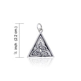 Celtic Knotwork Silver Charm TCM101 - Jewelry