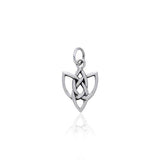 Celtic Knotwork Silver Charm TCM104