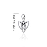 Celtic Knotwork Silver Charm TCM104 - Jewelry