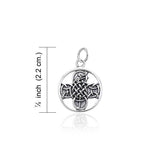 Celtic Knotwork Cross Charm TCM132 - Jewelry