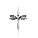 The Dragonfly Sterling Silver Charm TCM270 - Jewelry