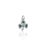 Silver Shamrock Charm TCM308 - Jewelry