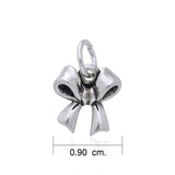 Ribbon Silver Charm TCM340 - Jewelry