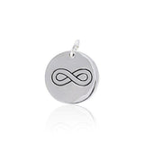 Symbol of Infinity Sterling Silver Charm TCM472 - Jewelry