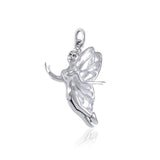 Enchanted Flying Fairy Silver Charm TCM658 - Jewelry