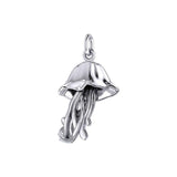 Box Jellyfish Silver Charm TCM661 - Jewelry