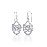 Celtic Knotwork Sterling Silver Earrings TE106