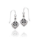 Celtic Knotwork Sterling Silver Earrings TE1128