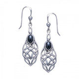 Celtic Knotwork Silver Earrings TE113 - Jewelry