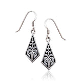 Celtic Knotwork Silver Earrings TE195 - Jewelry
