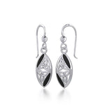 Celtic Trinity Knot Silver Earrings TE2006