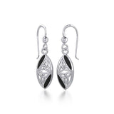 Celtic Trinity Knot Silver Earrings TE2006 - Jewelry
