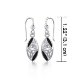 Celtic Trinity Knot Silver Earrings TE2006 - Jewelry