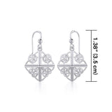 Celtic Shield Knot Earrings TE2139 - Jewelry