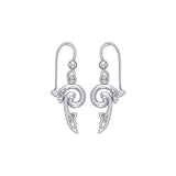 Celtic Triskele Silver Earrings TE2141
