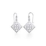 Celtic Knotwork Sterling Silver Earrings TE220