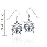 Lady Bug Earrings TE224 - Jewelry