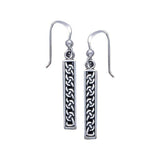Celtic Knotwork Silver Earrings TE2290 - Jewelry
