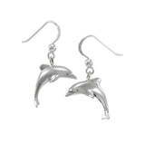 Silver Dolphin Earrings TE248 - Jewelry
