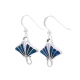 Manta Ray Sterling Silver Hook Earring TE2500 - Jewelry