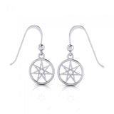 Elven Star Silver Dangle Earrings TE2807 - Jewelry